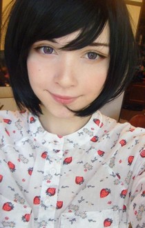Showing girl.